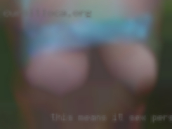 This sex personals North GA means it needs to be discreet.